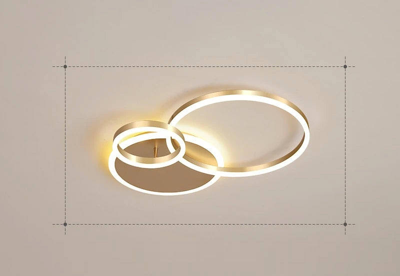 Floating Ring LED Ceiling Lamp