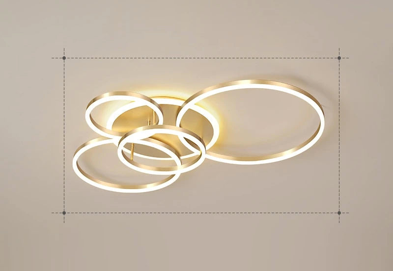 Floating Ring LED Ceiling Lamp