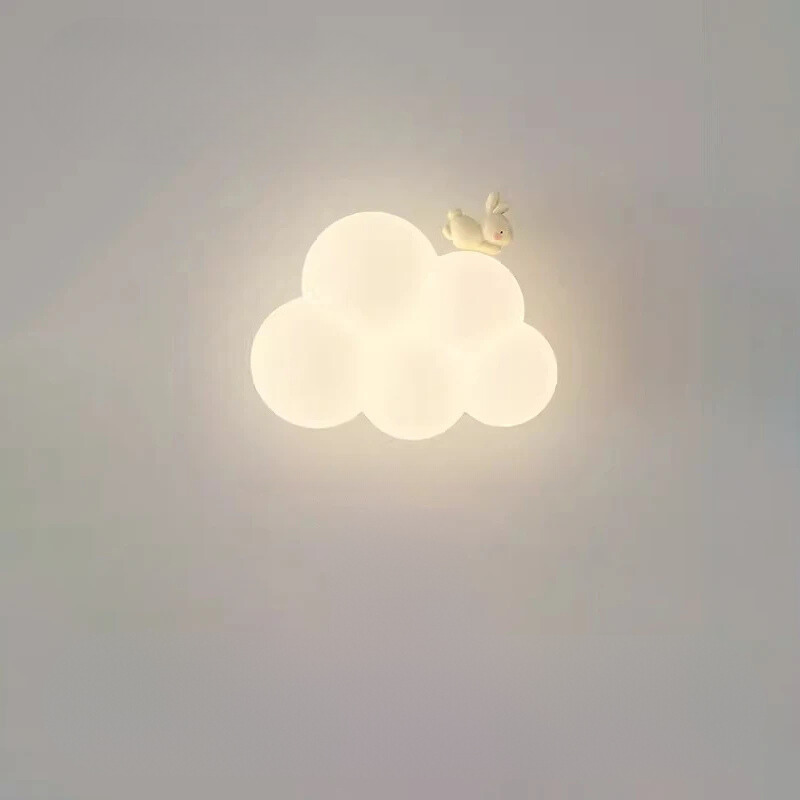 Cloud-Shaped LED Wall Lamp