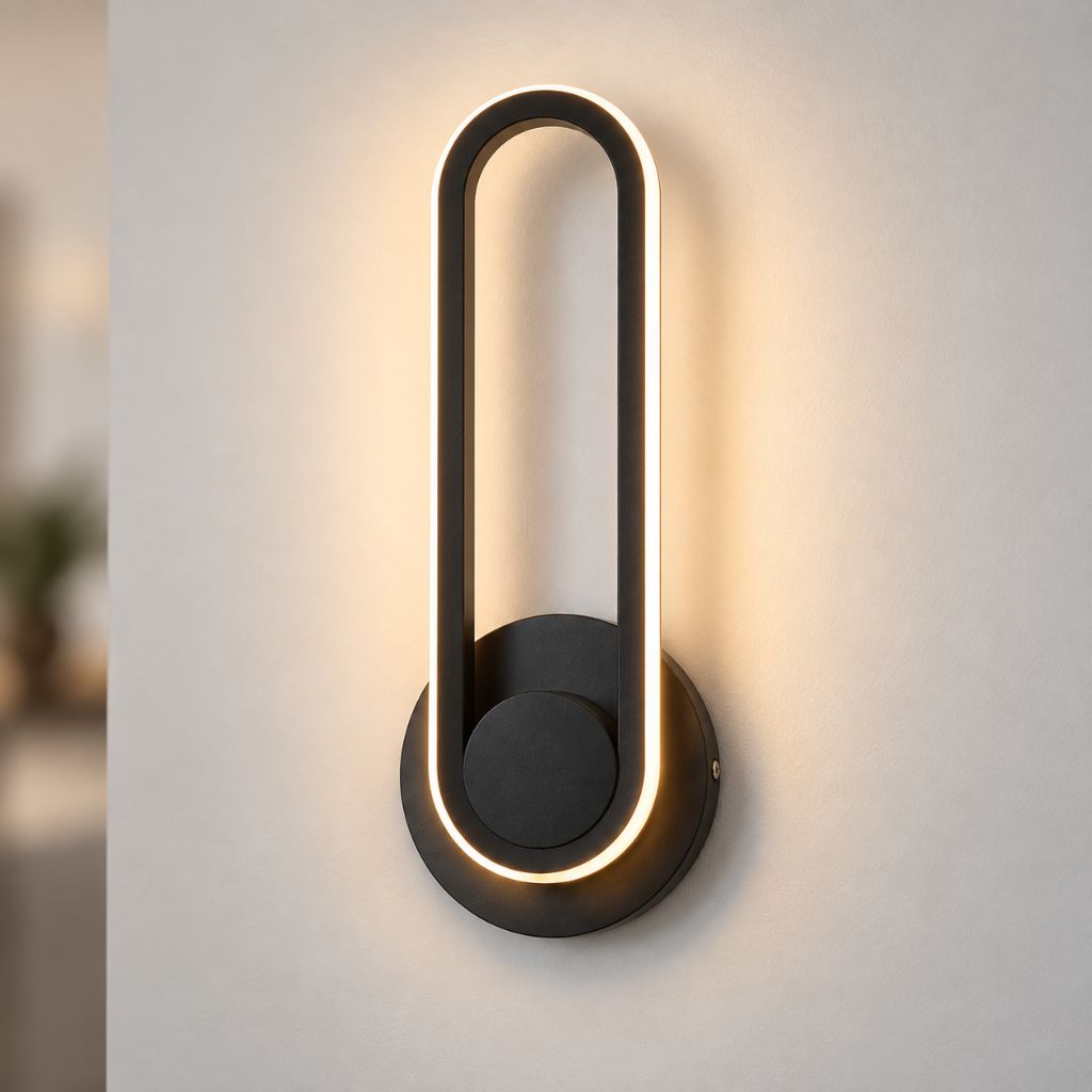 330° Rotatable Aluminum LED Wall Light for Bedside