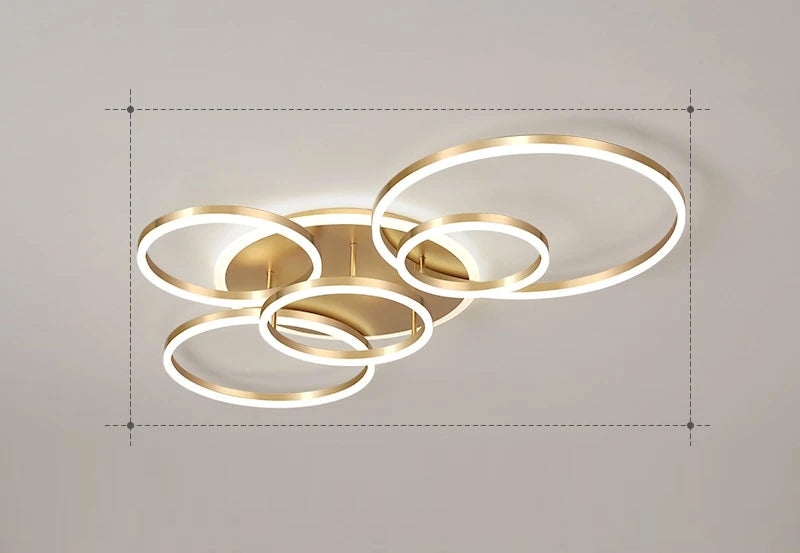 Floating Ring LED Ceiling Lamp