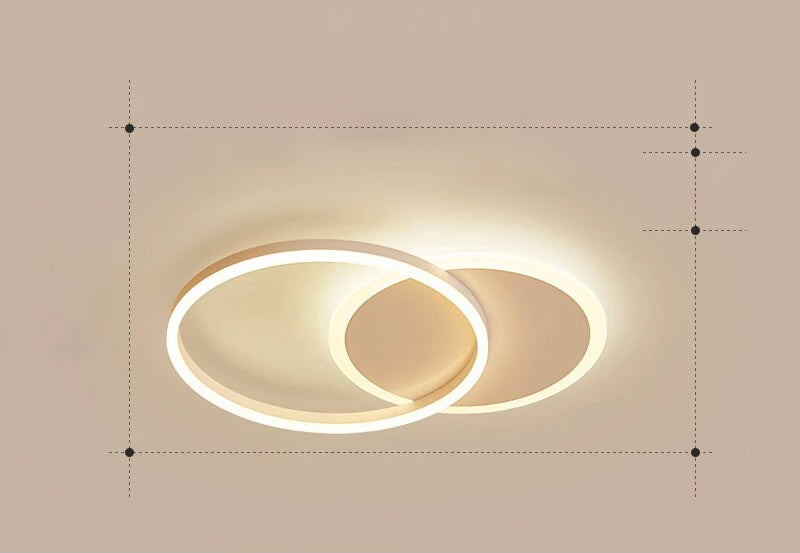 Floating Ring LED Ceiling Lamp