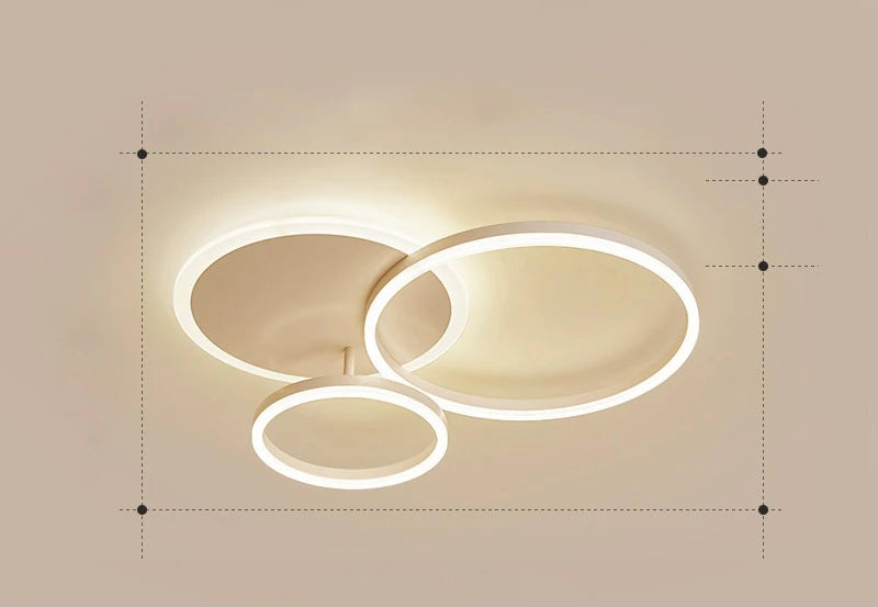 Floating Ring LED Ceiling Lamp