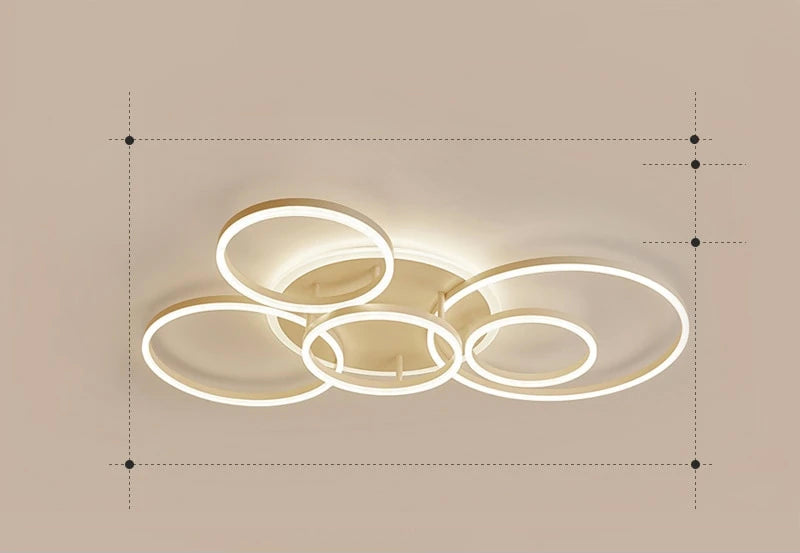 Floating Ring LED Ceiling Lamp