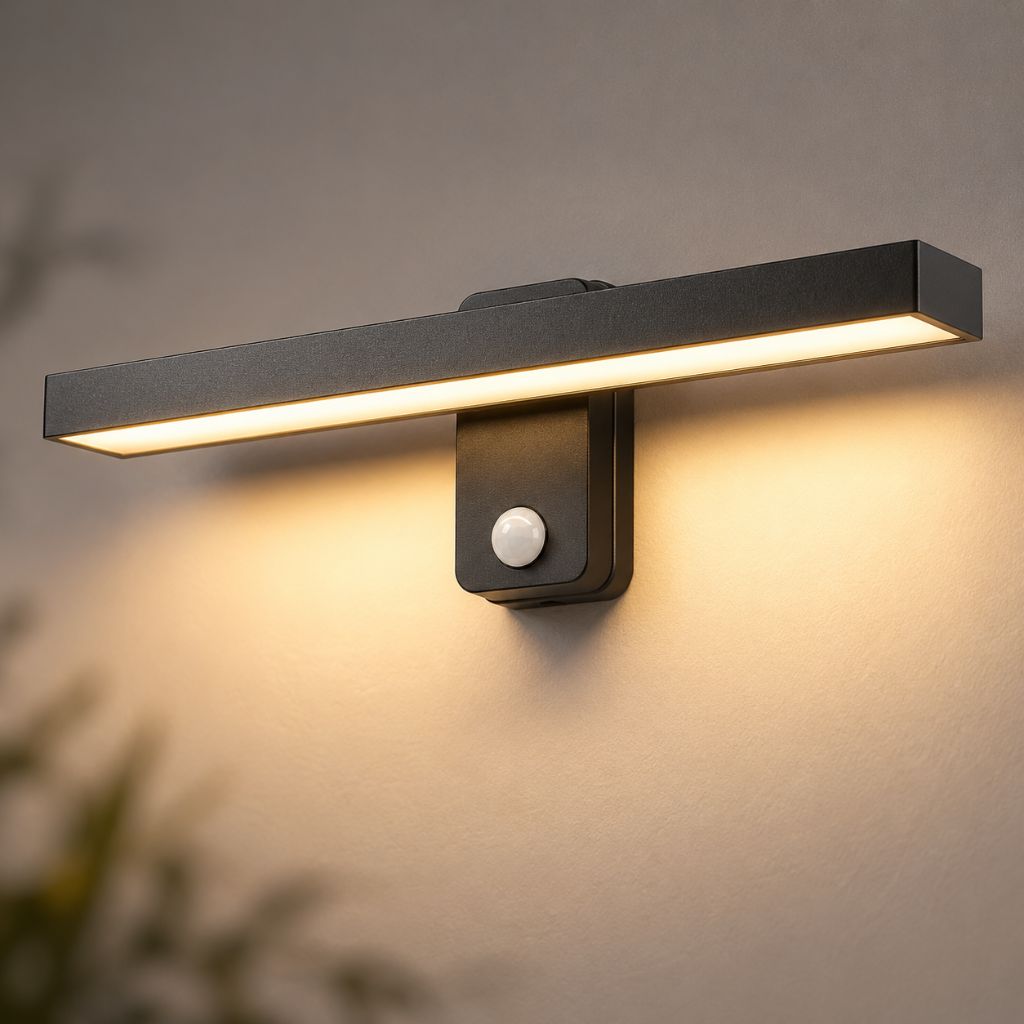 Rotatable LED Outdoor Wall Light with Optional Sensor