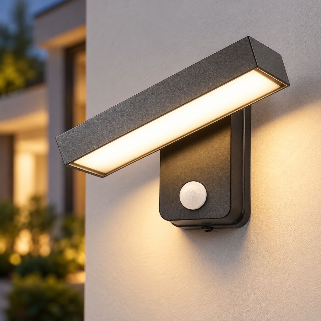 Rotatable LED Outdoor Wall Light with Optional Sensor