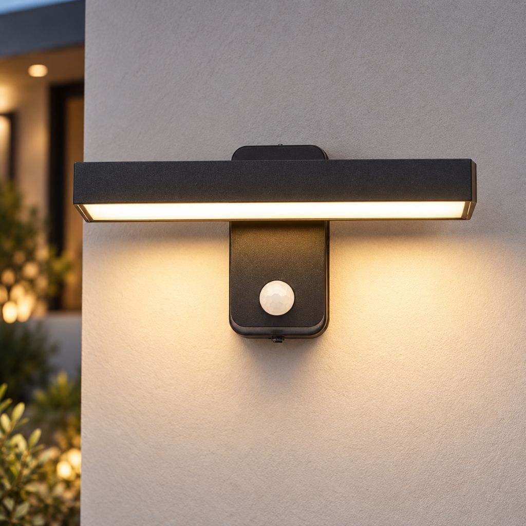 Rotatable LED Outdoor Wall Light with Optional Sensor