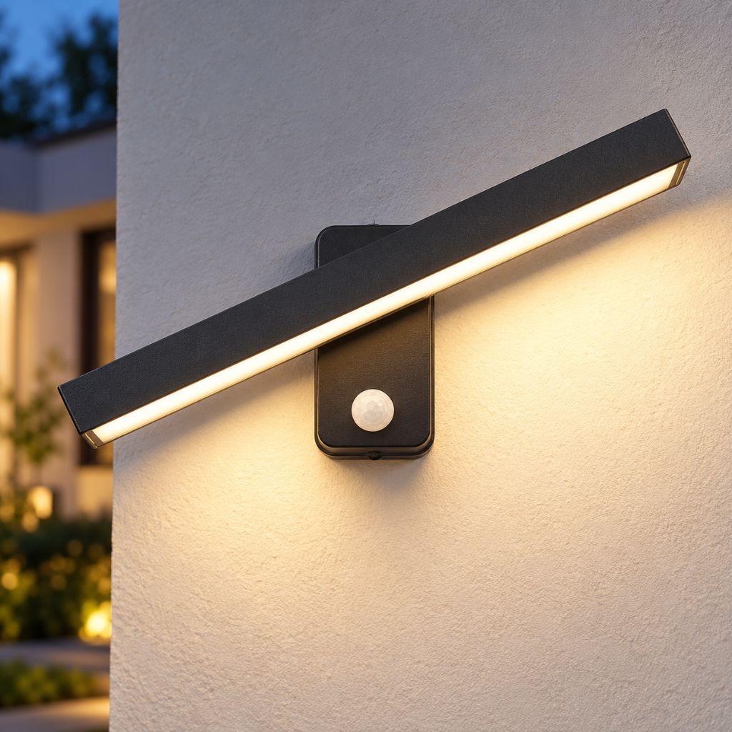 Rotatable LED Outdoor Wall Light with Optional Sensor