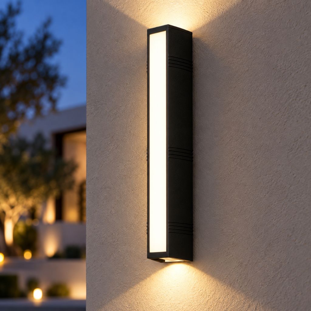 Long Linear IP65 LED Outdoor Wall Light