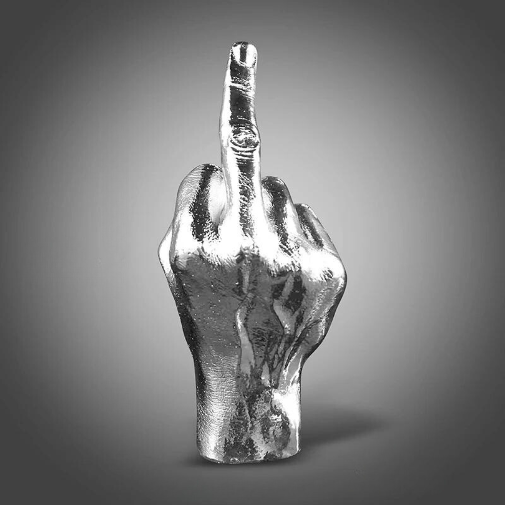 Middle Finger Sculpture