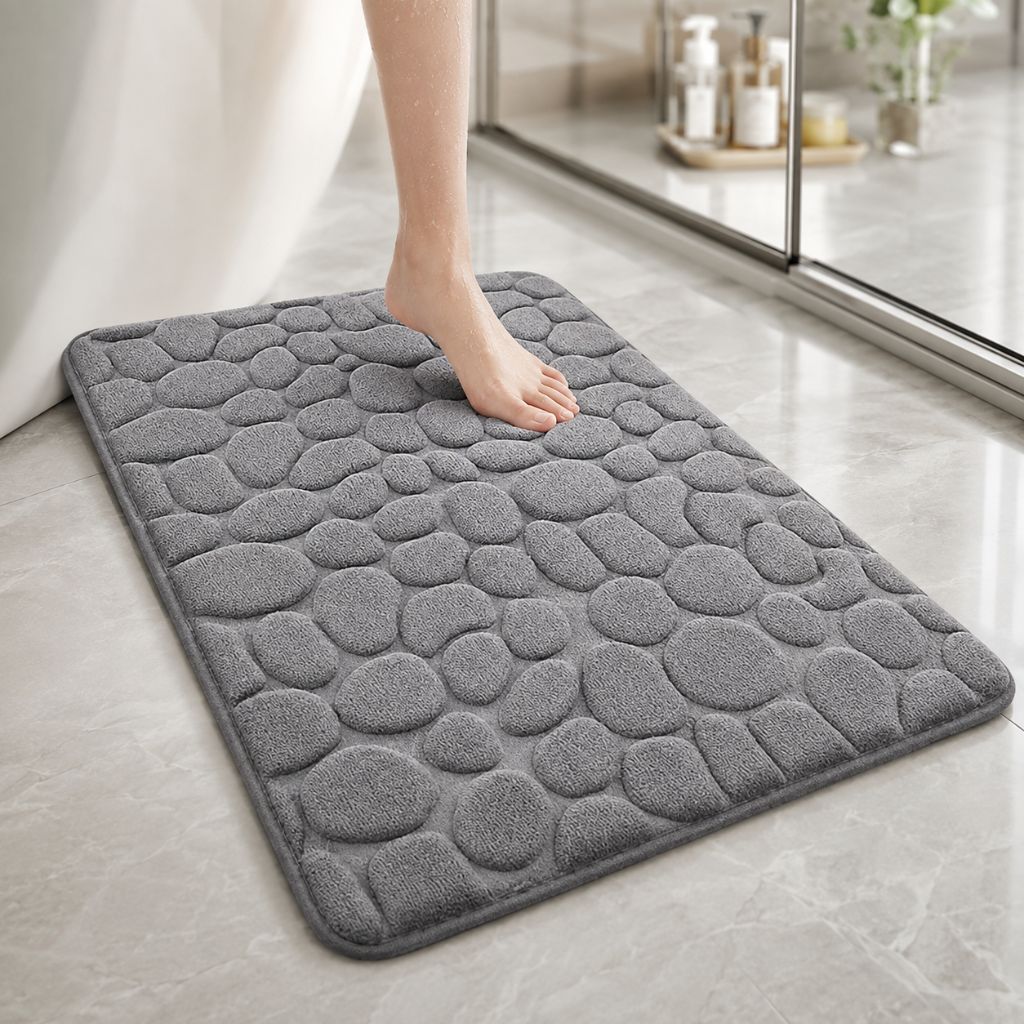 3D Non-Slip Quick-Dry Bathroom Mat