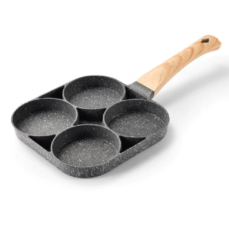 4-Cup Nonstick Egg Frying Pan – Stone Coating