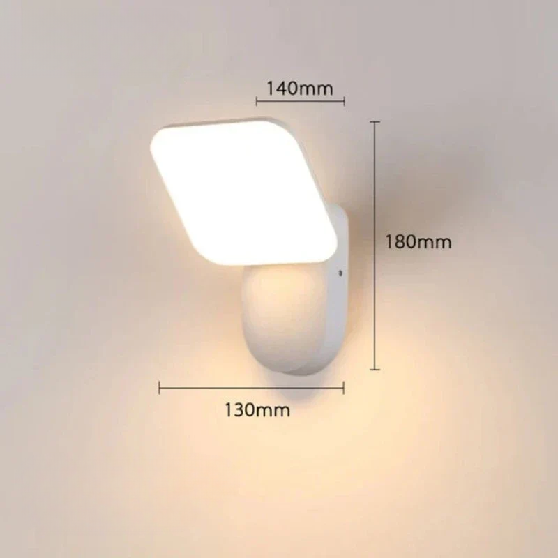 Motion-Activated Outdoor LED Wall Light