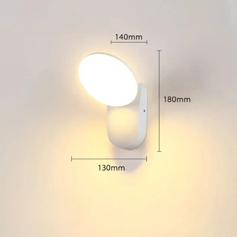 Motion-Activated Outdoor LED Wall Light