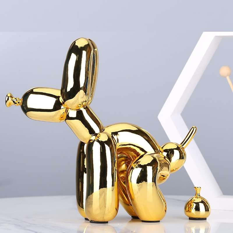 Quirky Balloon Dog Figurine