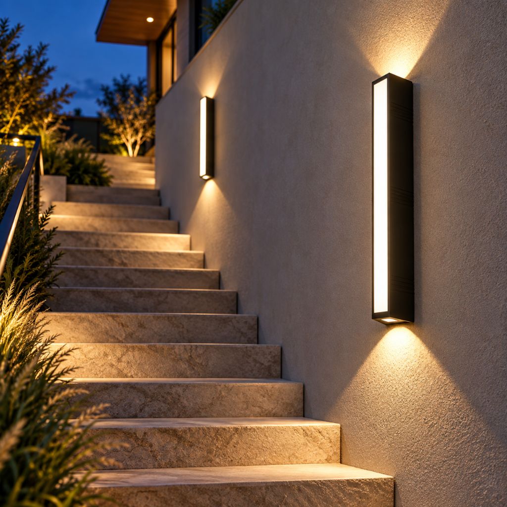 Long Linear IP65 LED Outdoor Wall Light