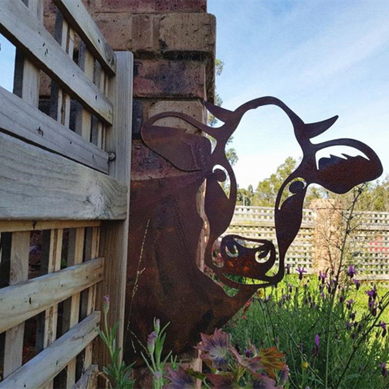 Farm Animal Metal Art