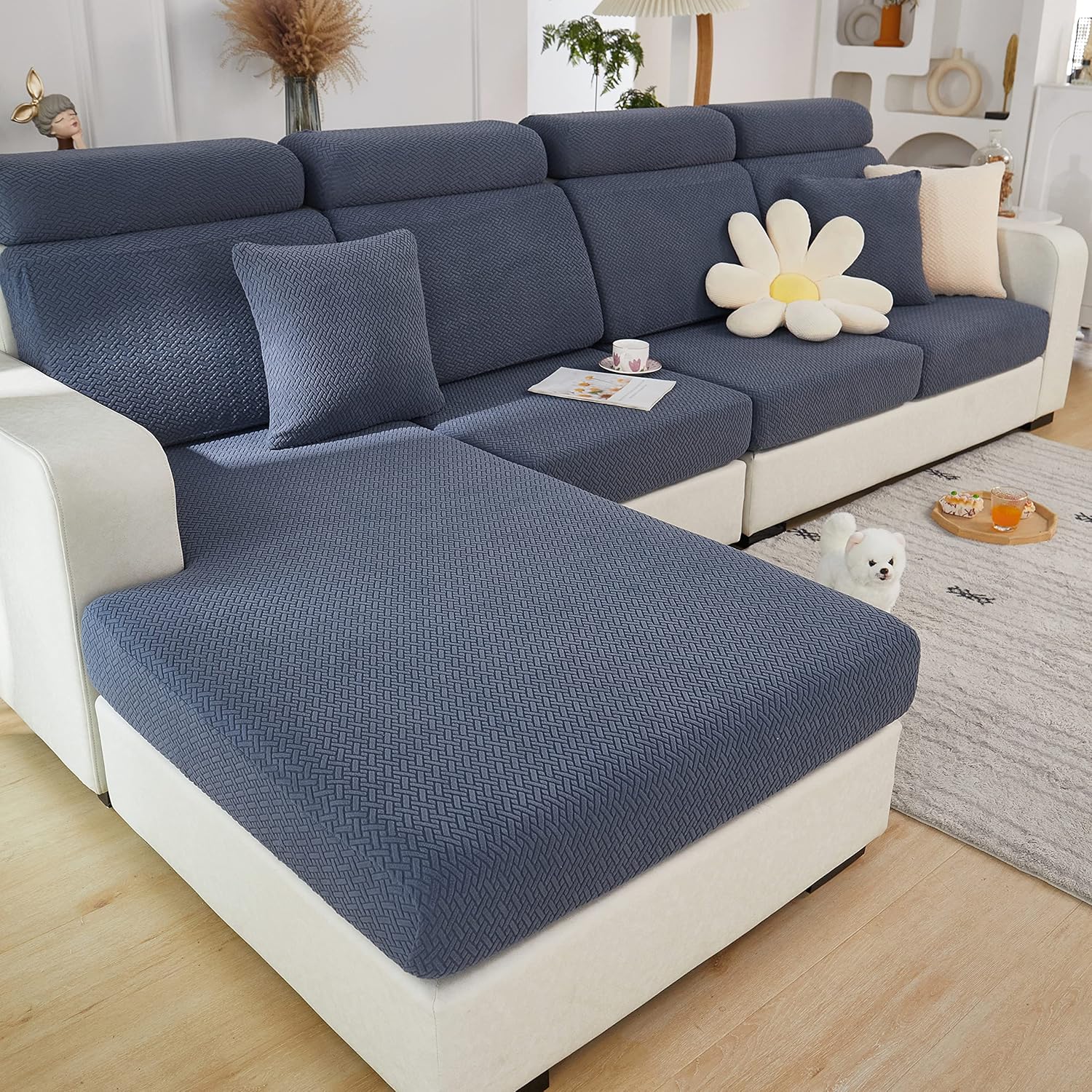 sofa cover, pet-friendly sofa protector, stretch couch cover, washable furniture cover, polyester sofa cover, anti-scratch cover, universal sofa slipcover, durable sofa protector, elastic sofa cover, breathable couch cover