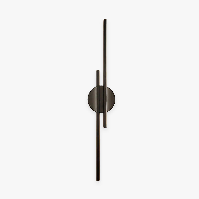 Dual Light Wall Sconce for Interior Spaces