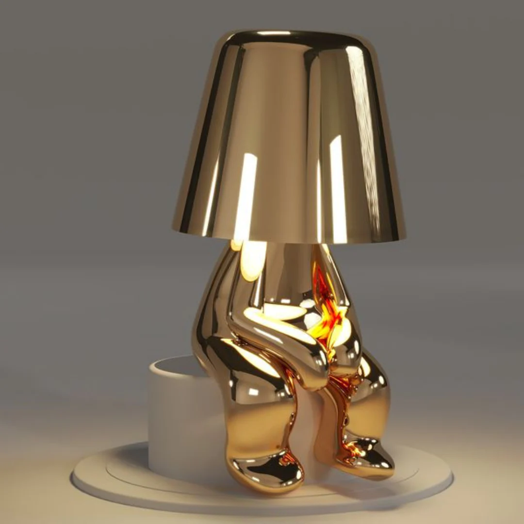 Little Man Lamp | Humanoid Design with Touch Control