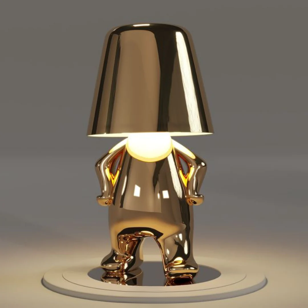 Little Man Lamp | Humanoid Design with Touch Control