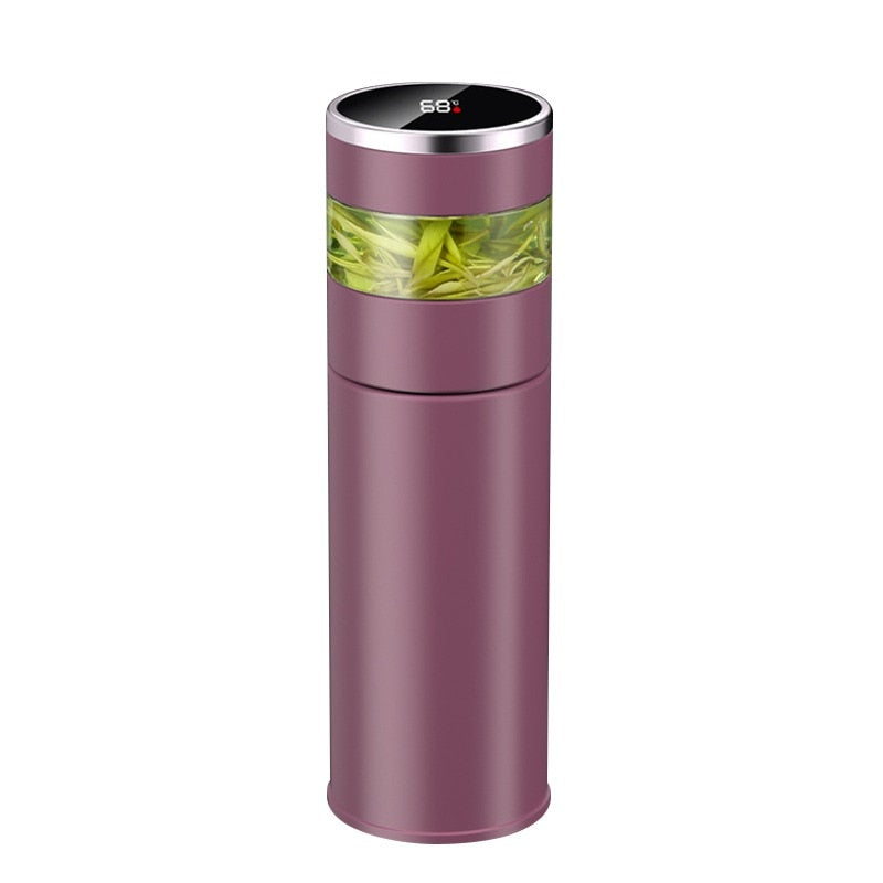 Thermos Flask for Tea With Temperature Display