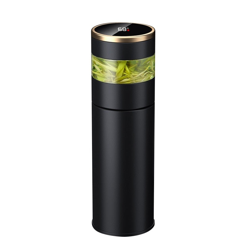 Thermos Flask for Tea With Temperature Display