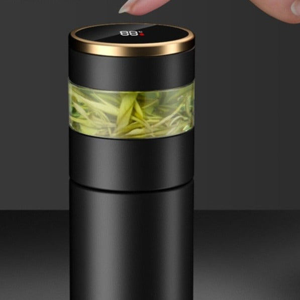 Thermos Flask for Tea With Temperature Display