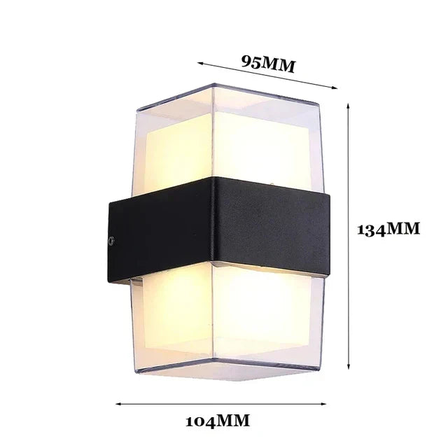 Modern Waterproof LED Outdoor Wall Light