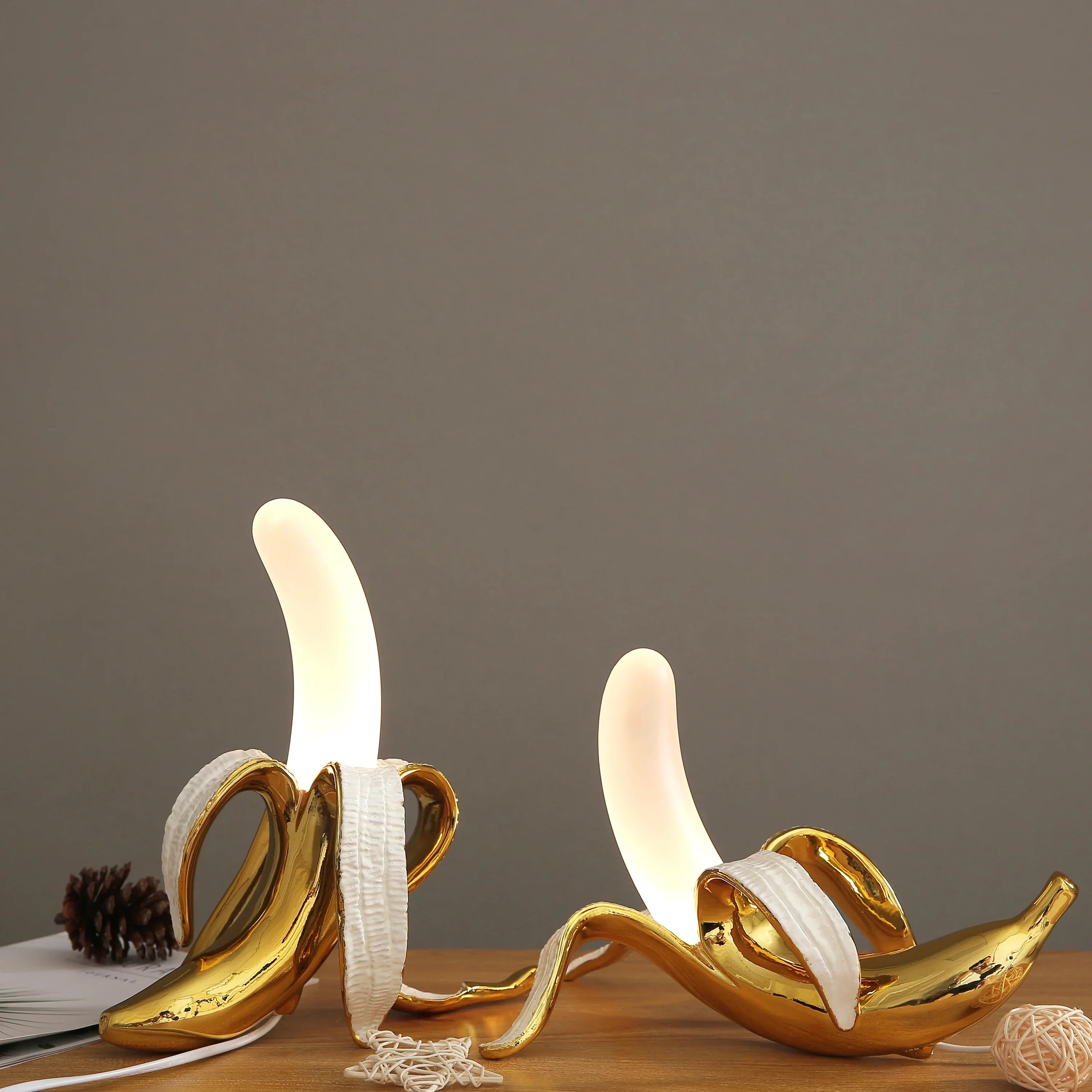 BananaShine – Playful Modern Banana Table Lamp