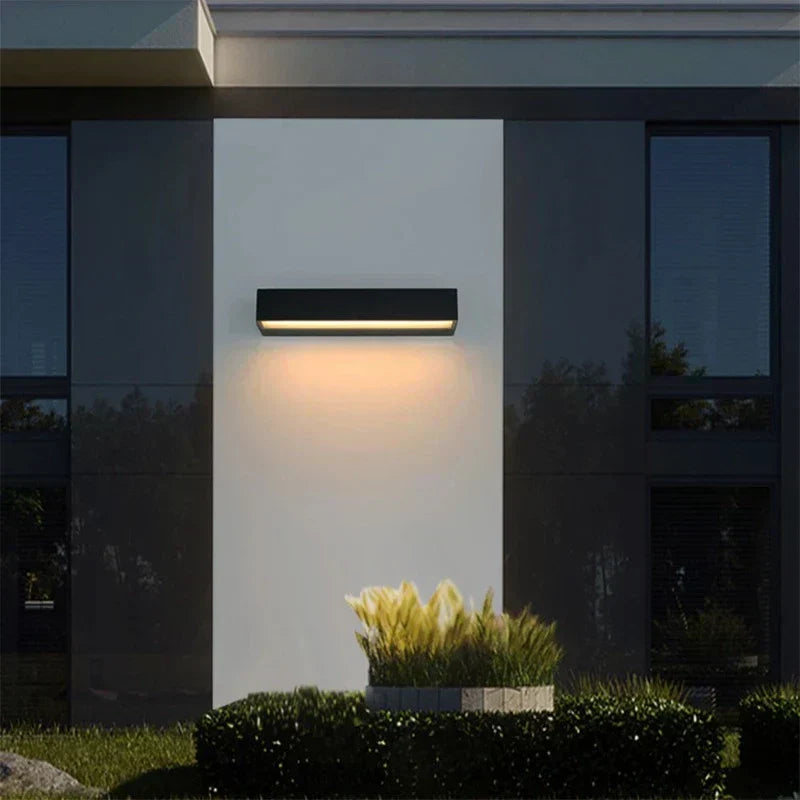 Modern Waterproof LED Wall Light for Outdoor Spaces