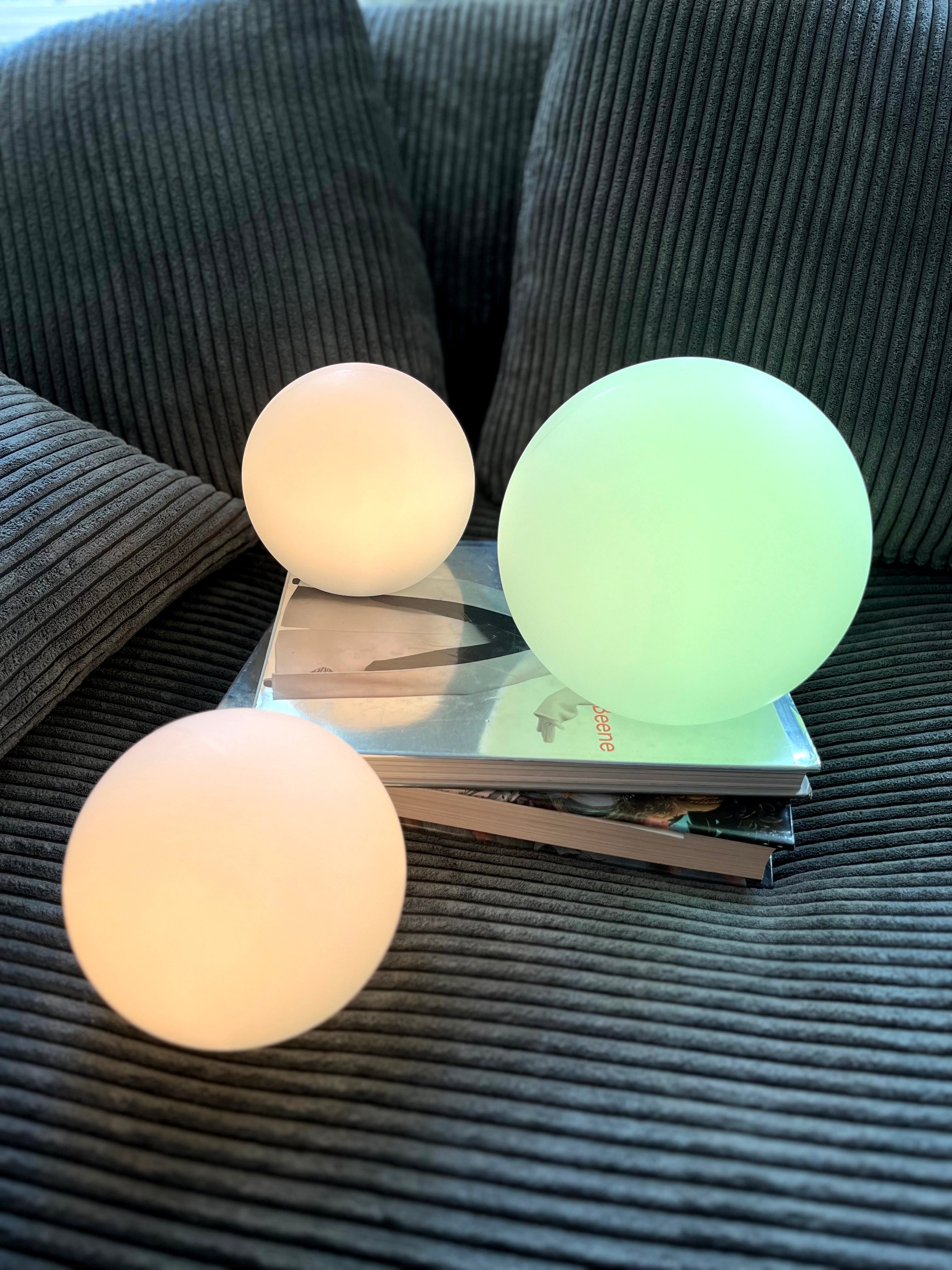 Cordless LED Moon Table Lamp