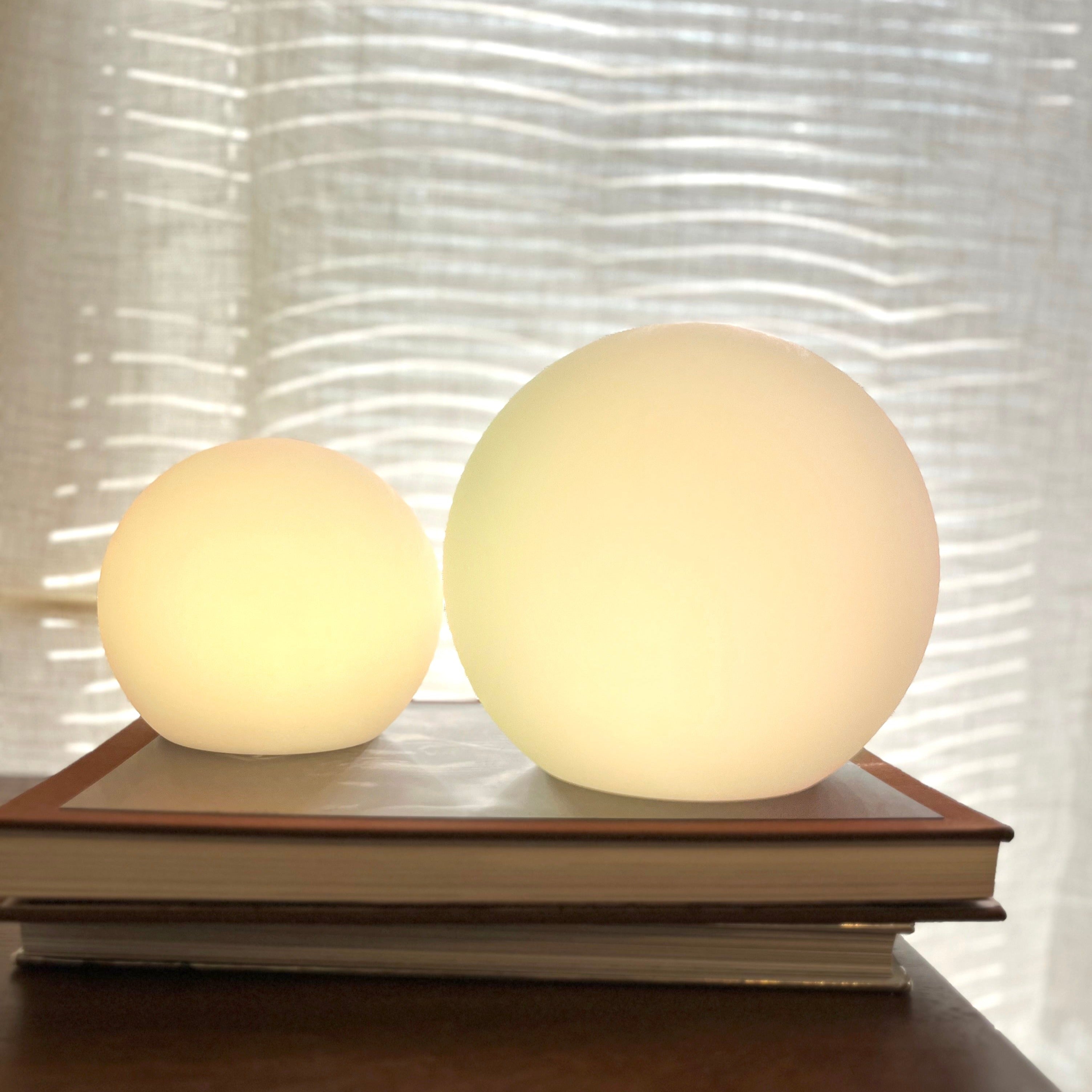 Cordless LED Moon Table Lamp