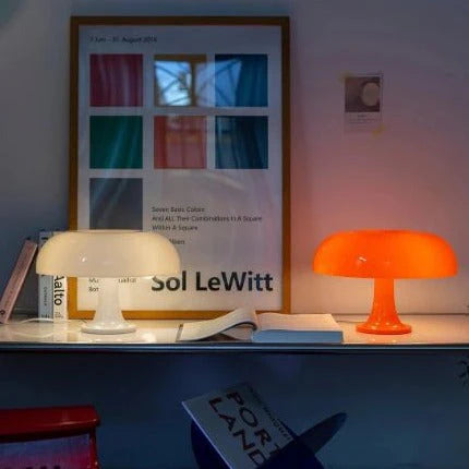 MushLight - Vintage Mushroom Table Lamp Retro Design