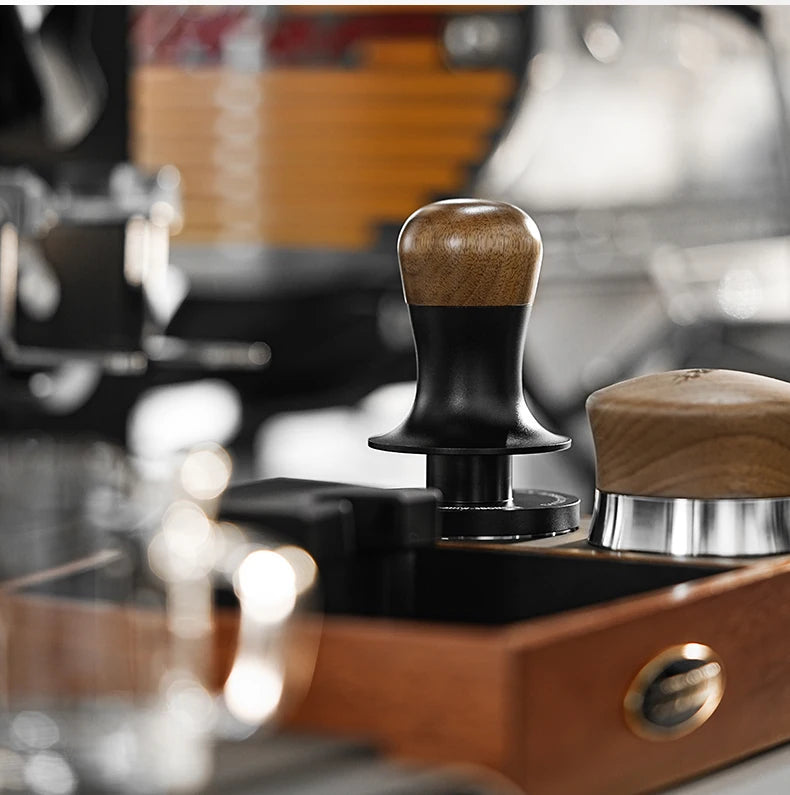 Spring Loaded MHW-3BOMBER Espresso Tamper