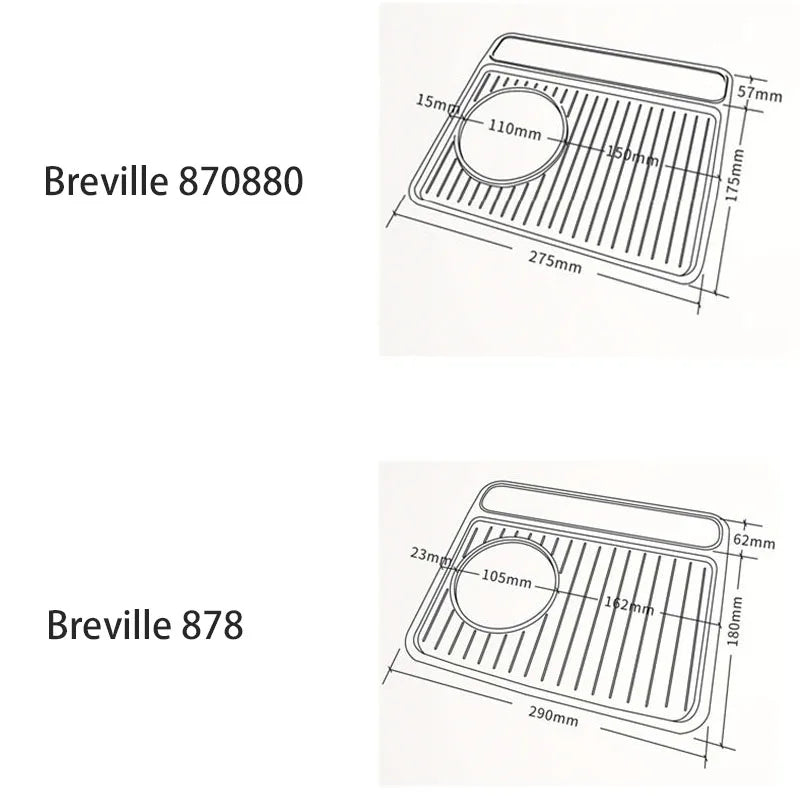 Silicone Top Coffee Mat for Breville