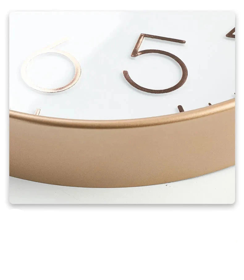 Nordic Minimalist Wall Clock