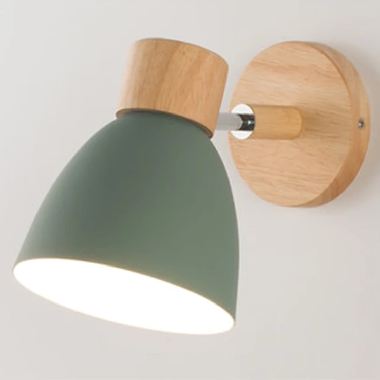 Scandinavian Wooden Wall Light Sconce