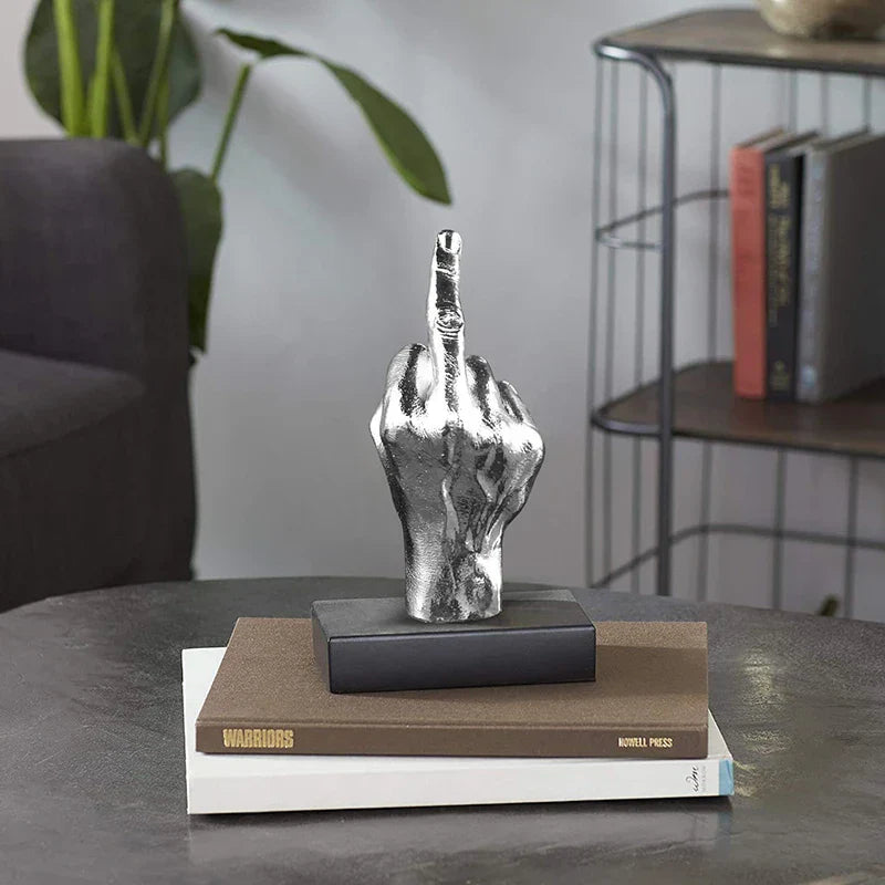 Middle Finger Sculpture