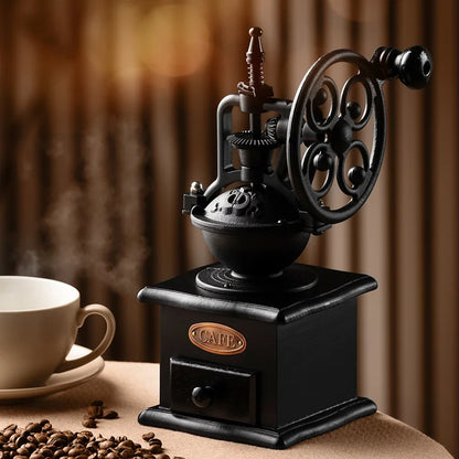 Vintage Style popular Hand Crank Coffee Grinder