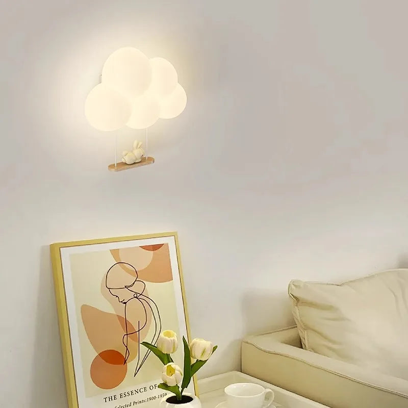 Cloud-Shaped LED Wall Lamp