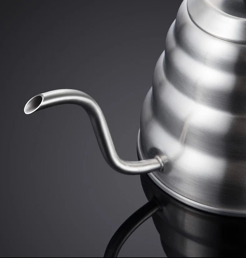 Stainless Steel Gooseneck Kettle with Thermometer