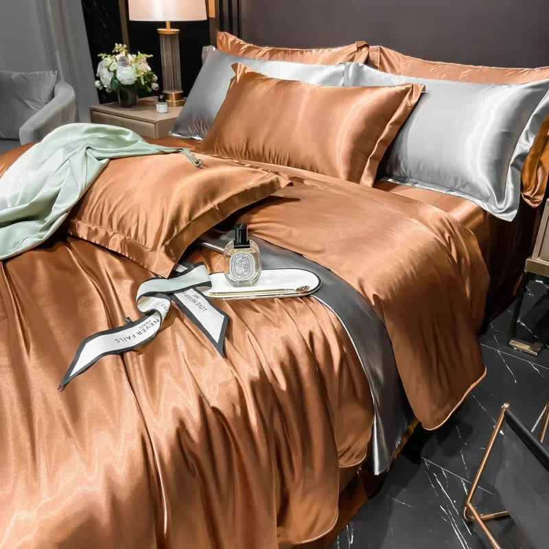 Silk Bedding Set Soft and Breathable