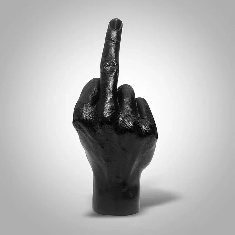 Middle Finger Sculpture