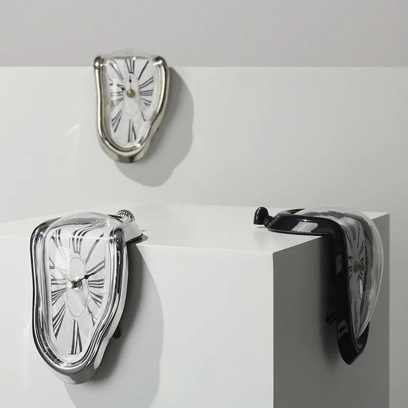 Melting Clock Surrealism Style Decor