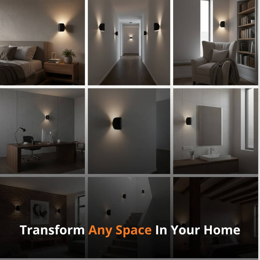 Up & Down Modern Wall Sconce Light