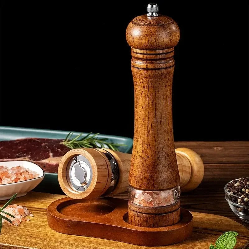 Wooden Pepper Salt Grinder