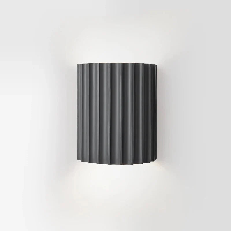 Nordic wall lamp, minimalist LED light, macaron color lamp, resin wall light, bedroom lighting, hallway decor, eco-friendly lighting, G9 LED lamp, small space lighting, cozy ambiance