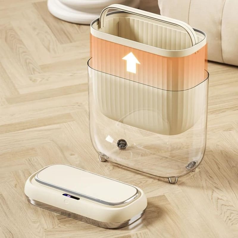 AcrylicSmart Bin - Automatic Sensor Trash Bin for Bathroom and Kitchen - Lattea Global