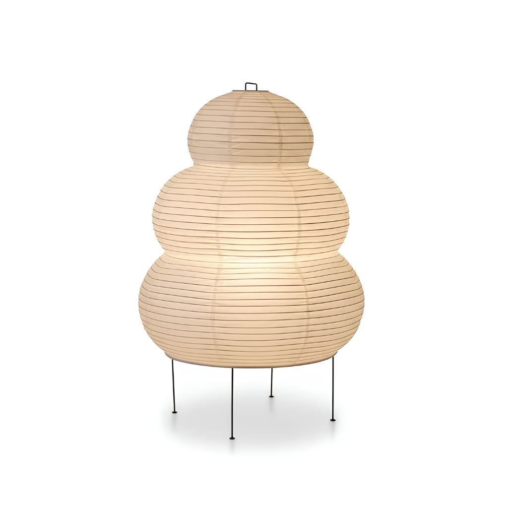 Akari Japandi Style Paper Floor Lamp